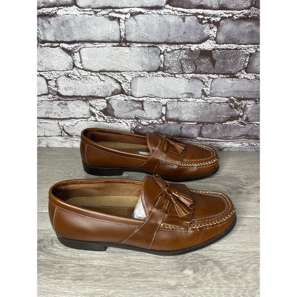 Johnston & Murphy Brown Leather Kiltie Tassel Loafers Shoes Men\'s Sz 11M US/44EU main image 9